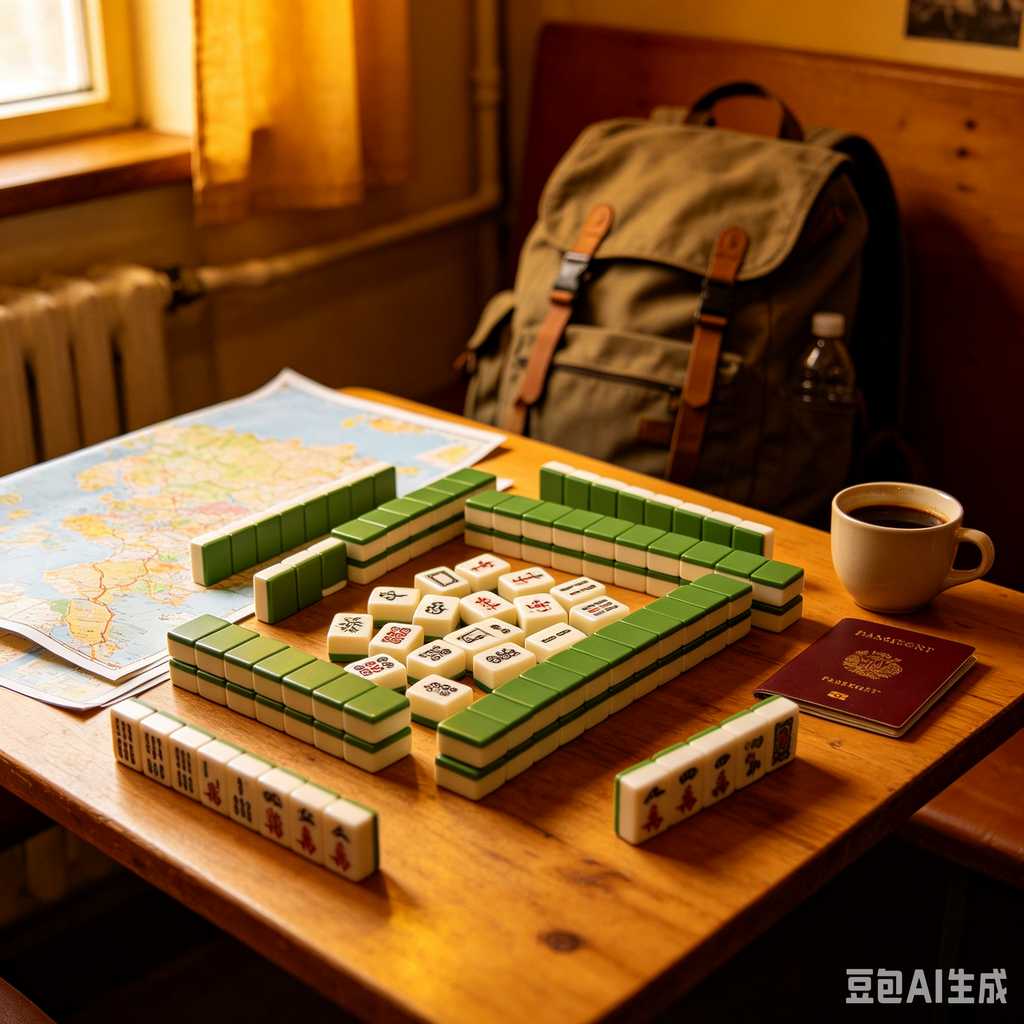 portable luxury mahjong set
