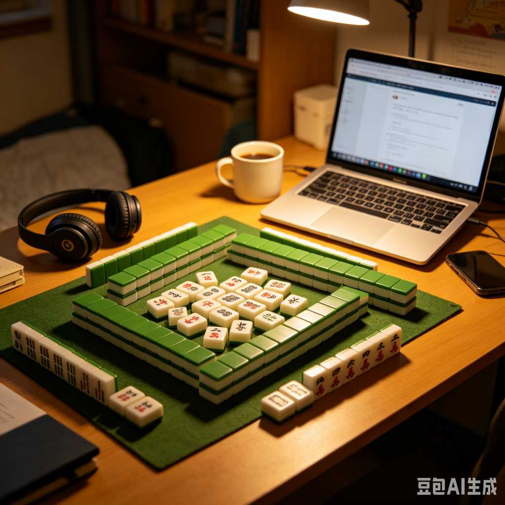 mahjong tile rack set